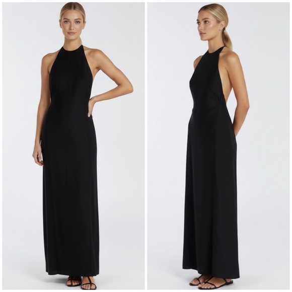 DISSH Dresses & Skirts - NWT | Dissh The Sarah Halter Maxi Dress in BlackUS Size 6